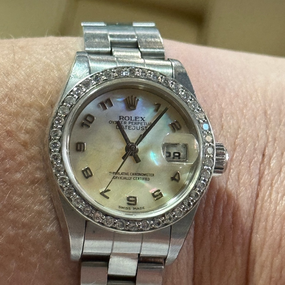 Rolex Datejust Gold and Silver Watch - Picture 10 of 13